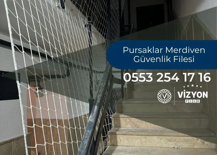 Pursaklar Merdiven Güvenlik Filesi